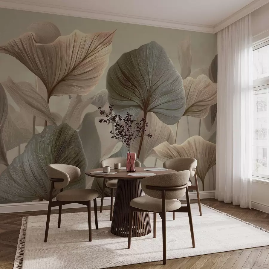 Wall murals Leaves w04848 buy UK - Uwalls.co.uk wall murals Leaves w04848