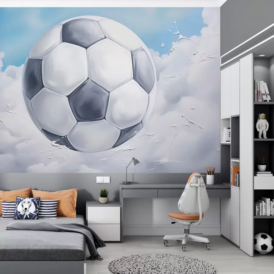 Wall murals Soccer ball w04822 buy UK - Uwalls.co.uk wall murals Soccer ball w04822
