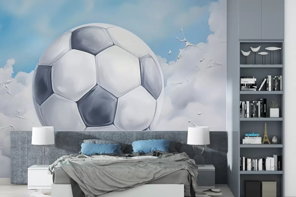 wall murals Soccer ball w04822