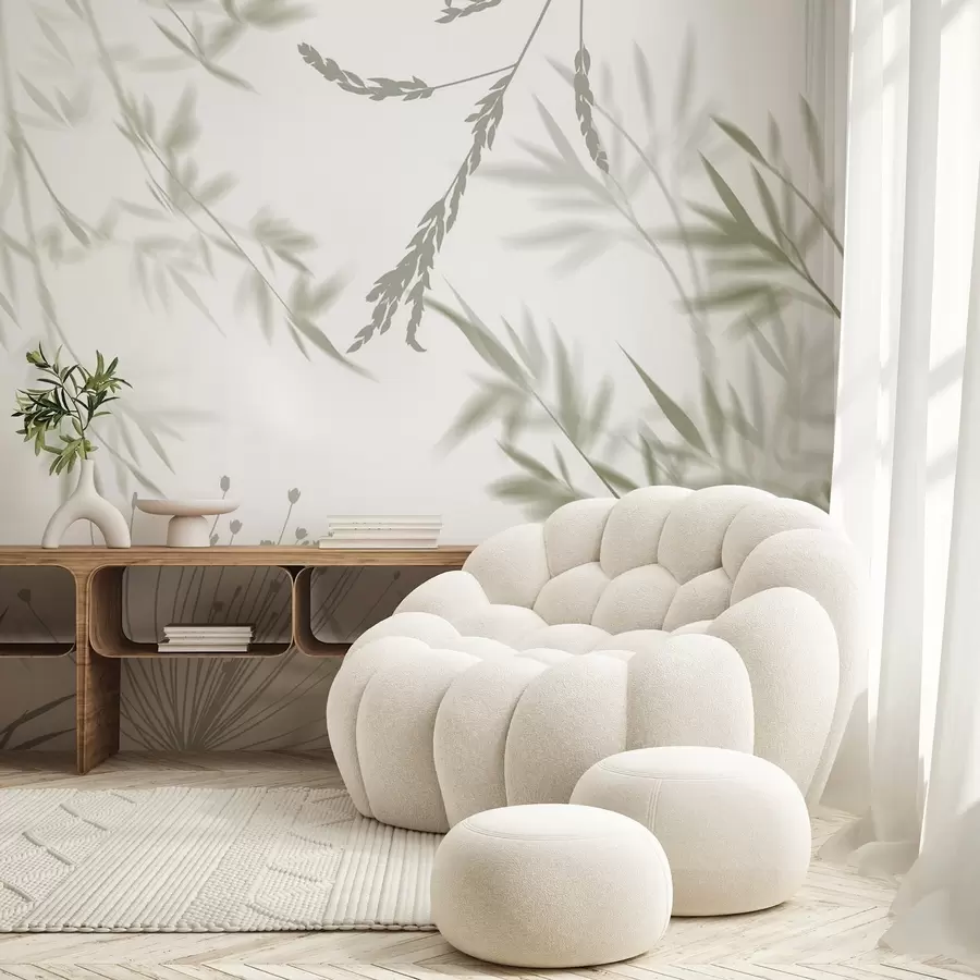 Wall murals Foliage silhouettes w04850 buy UK - Uwalls.co.uk wall murals Foliage silhouettes w04850