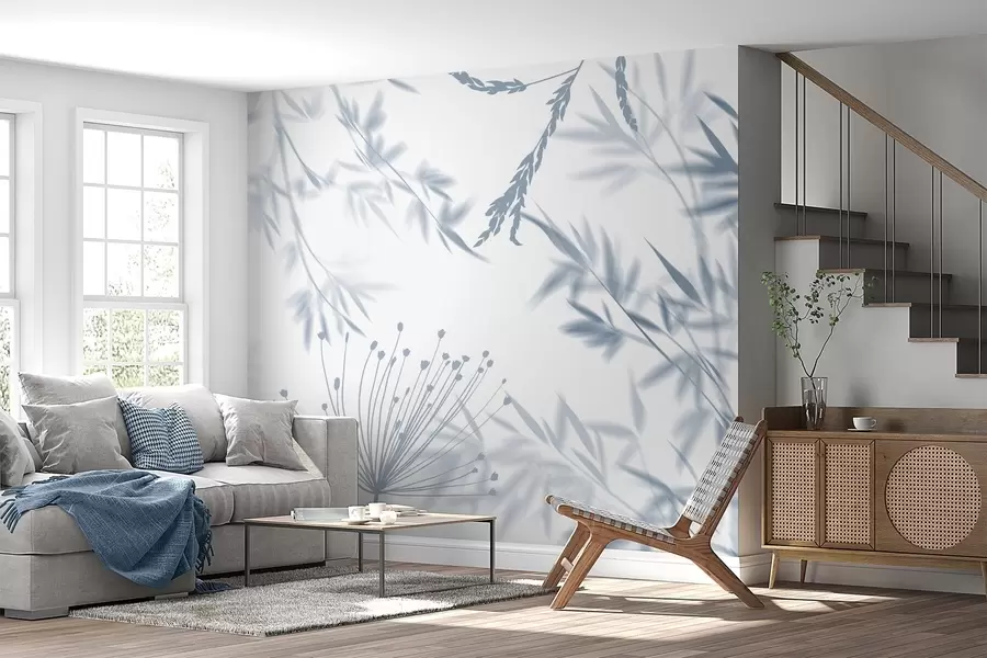 wall murals Foliage silhouettes w04850v2