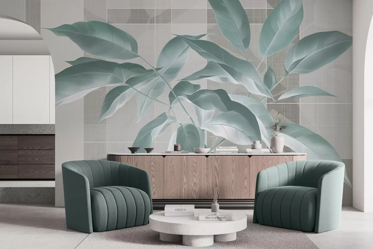 wall murals Graceful tree branch w04840v3