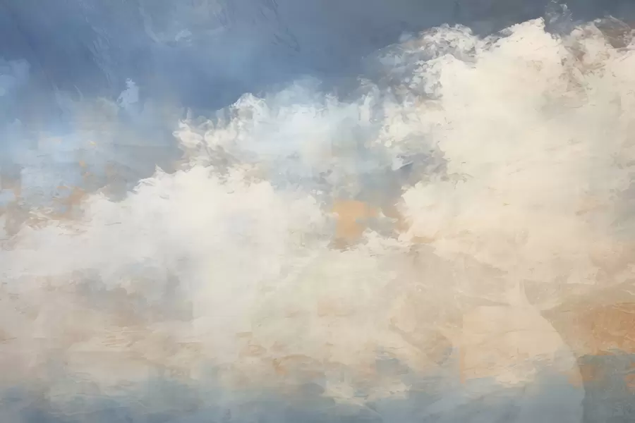 wall murals Abstract image of clouds in loft style w04841