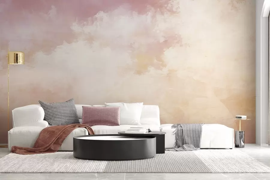 wall murals Abstract image of clouds in loft style w04841v1