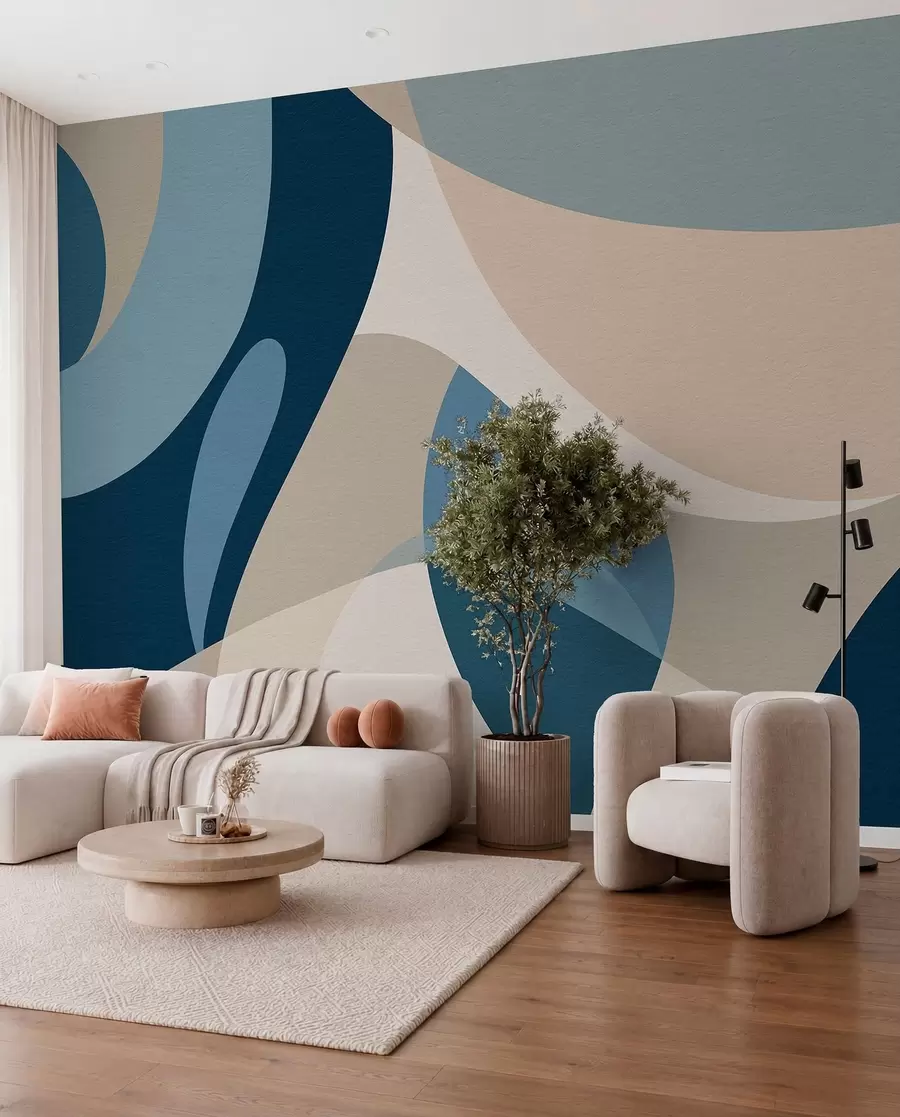 wall murals Geometric abstraction w04843