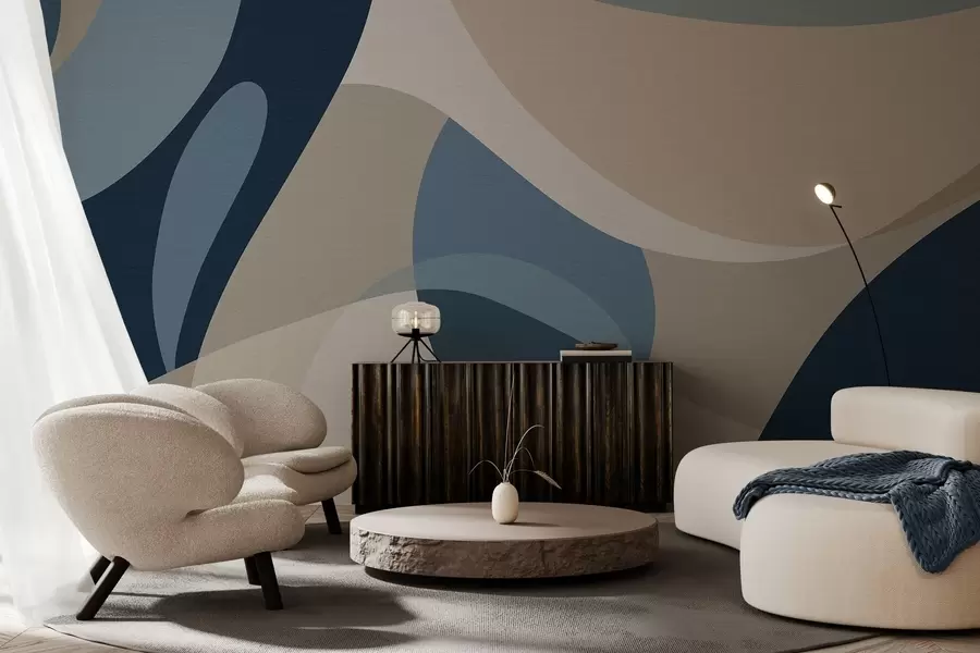 wall murals Geometric abstraction w04843