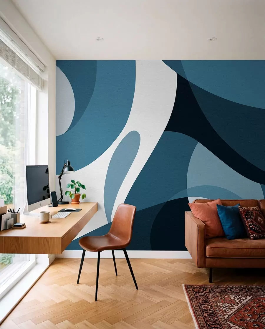 wall murals Geometric abstraction w04843v1