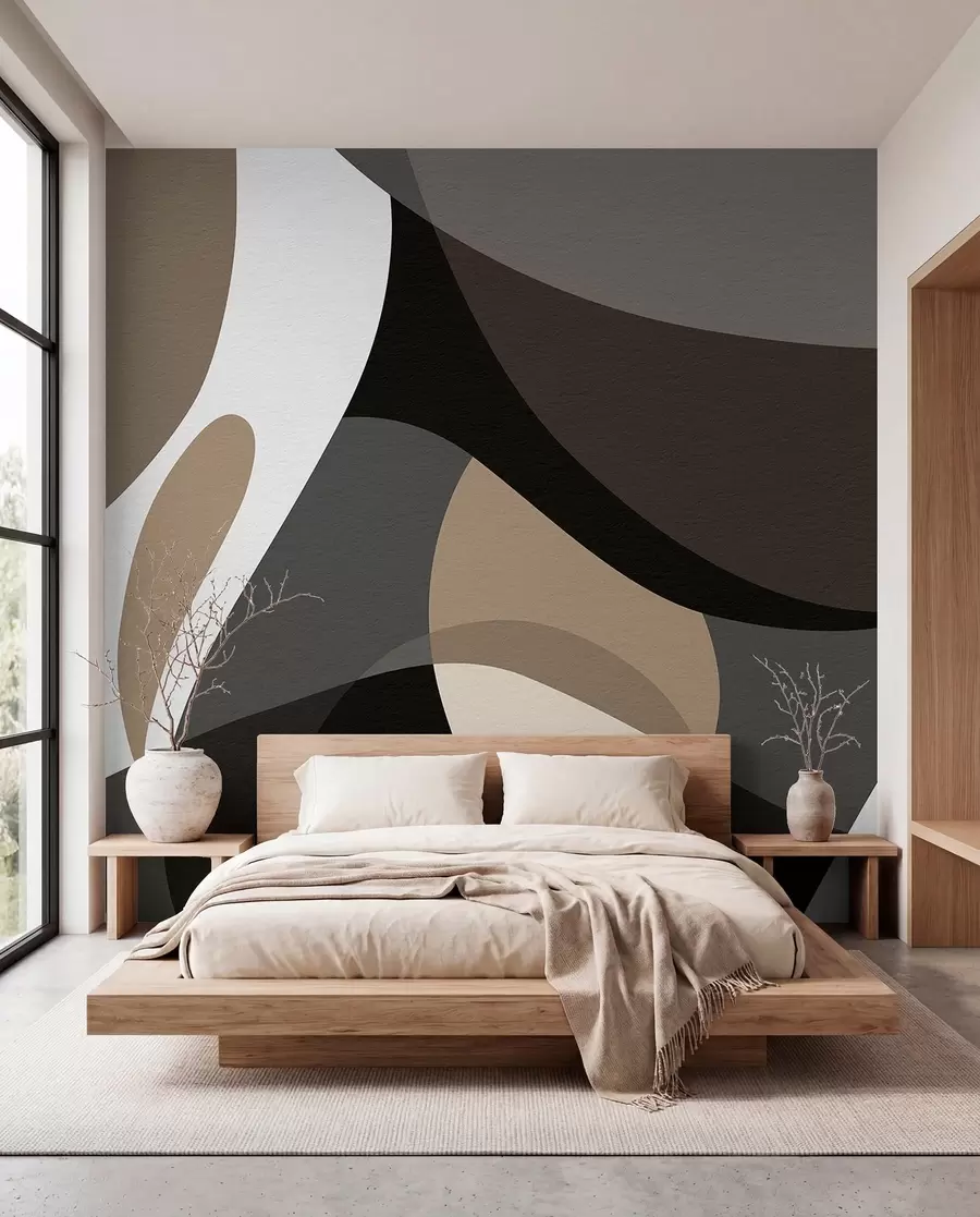 wall murals Geometric abstraction w04843v3