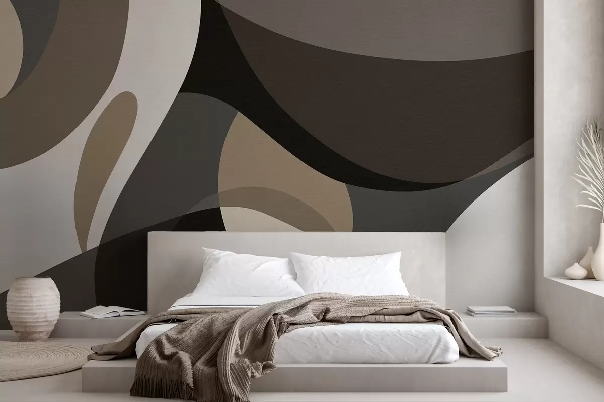 wall murals Geometric abstraction w04843v3
