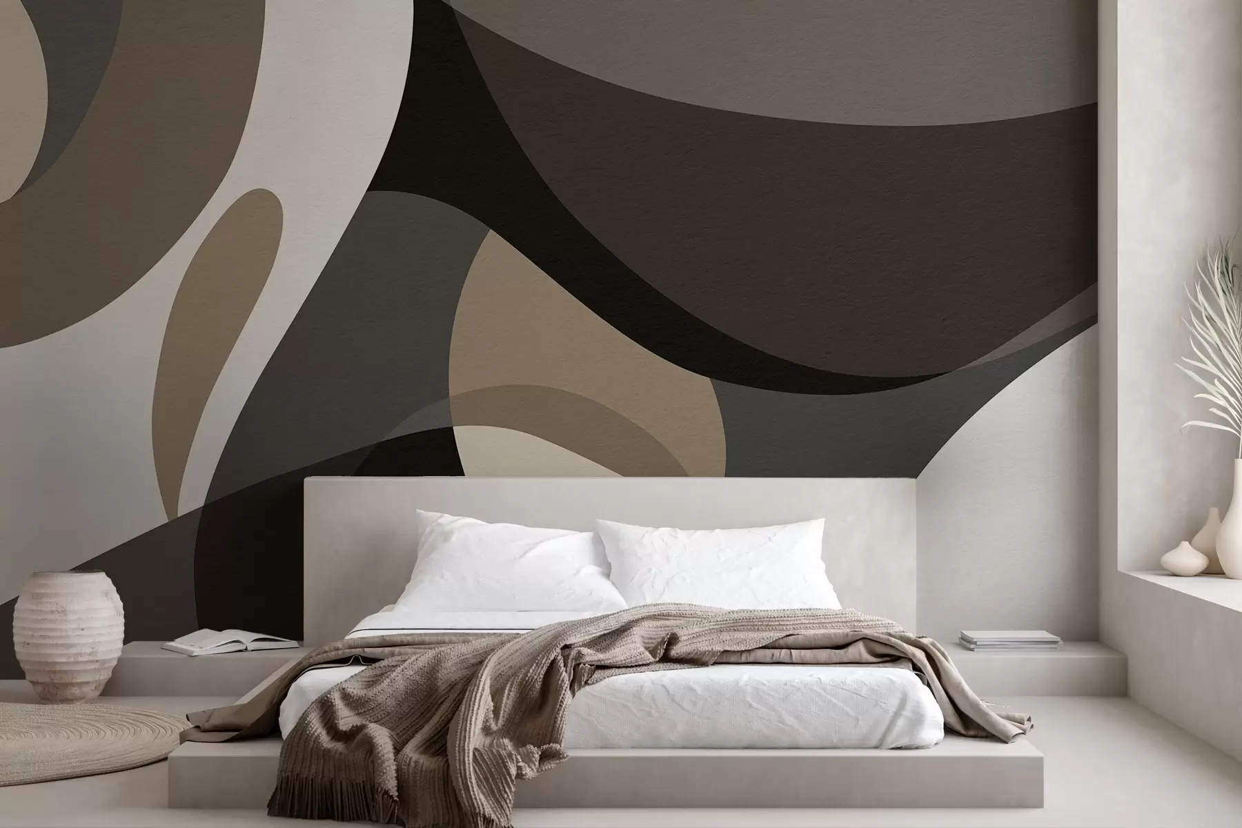 wall murals Geometric abstraction w04843v3
