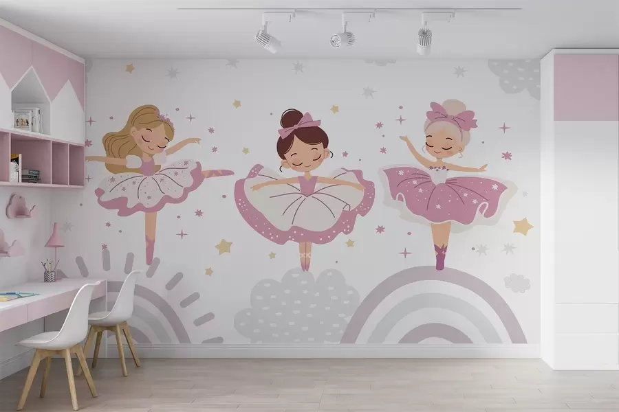 wall murals Princesses w04864