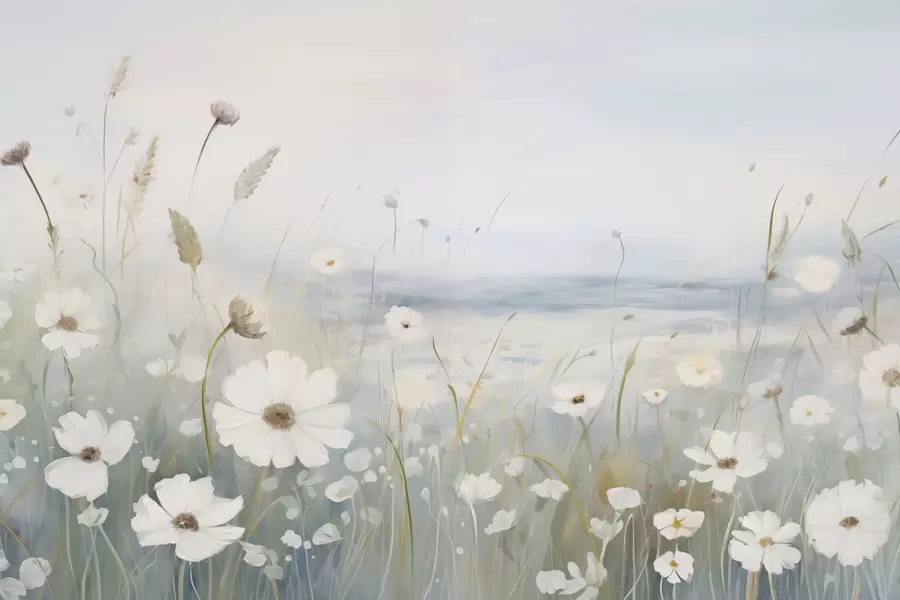 wall murals Flower field w04867