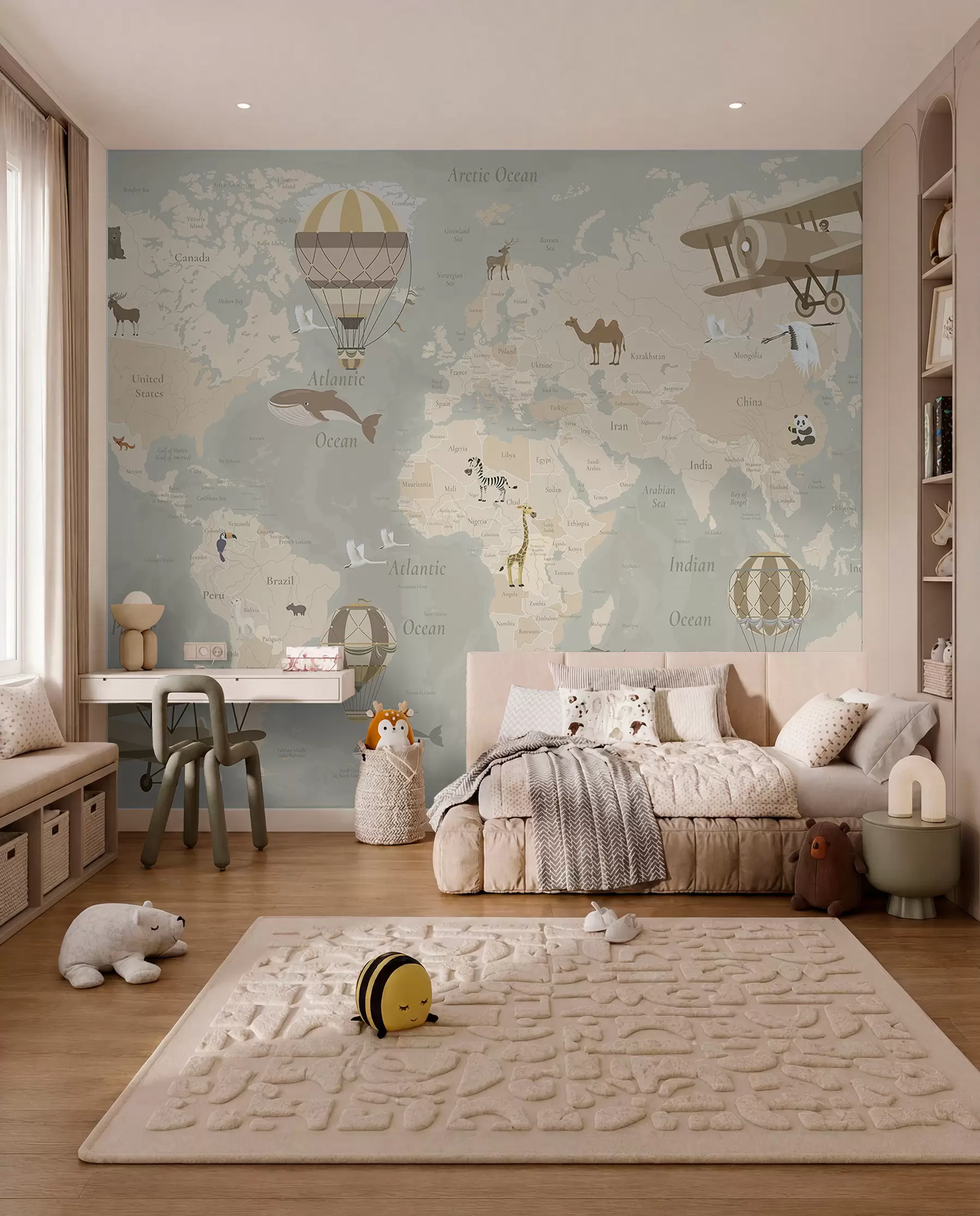 wall murals Little Sky Atlas c00003en