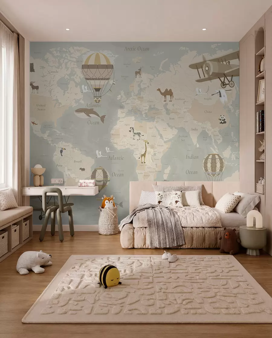 wall murals Little Sky Atlas c00003en