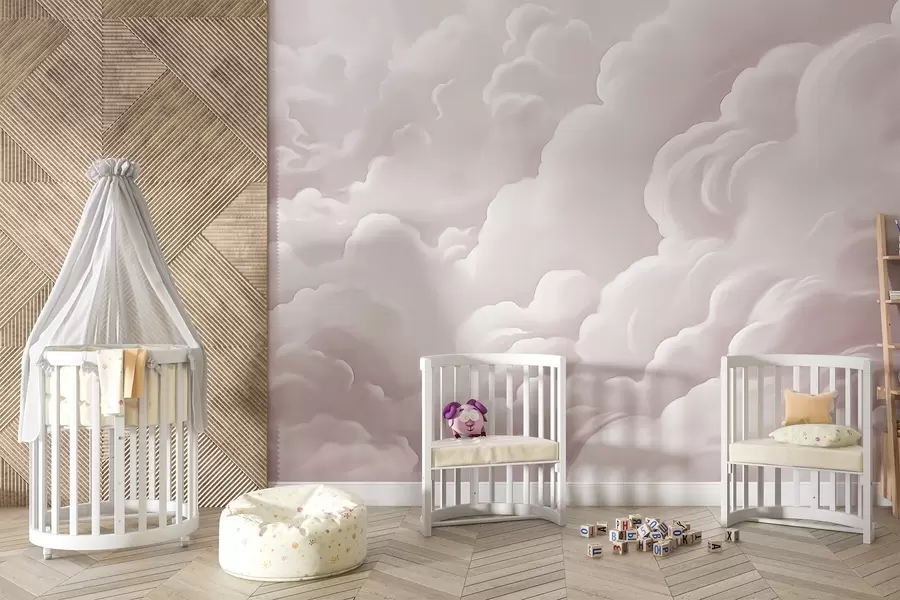 wall murals Clouds w04890v2
