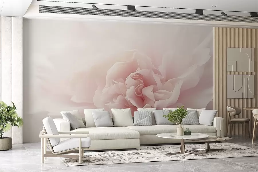 wall murals Petals, large flower w04891