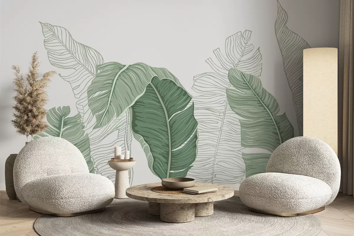 wall murals Foliage w04895