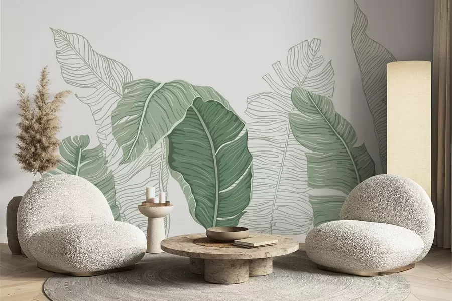 wall murals Foliage w04895