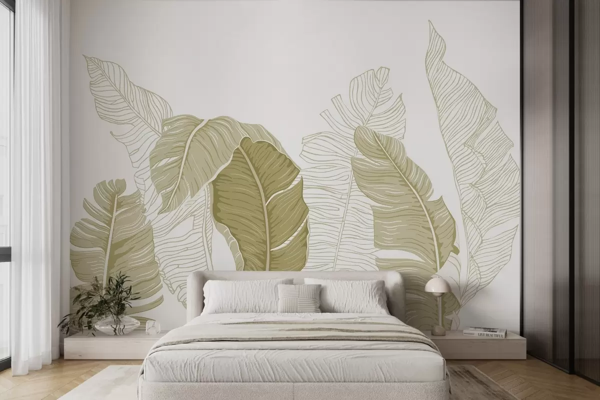 wall murals Foliage w04895v2