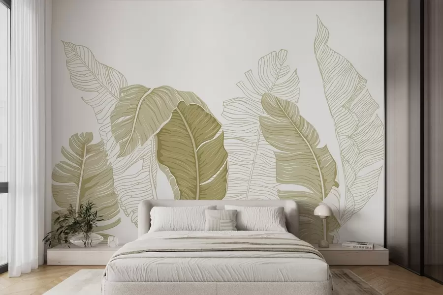 wall murals Foliage w04895v2