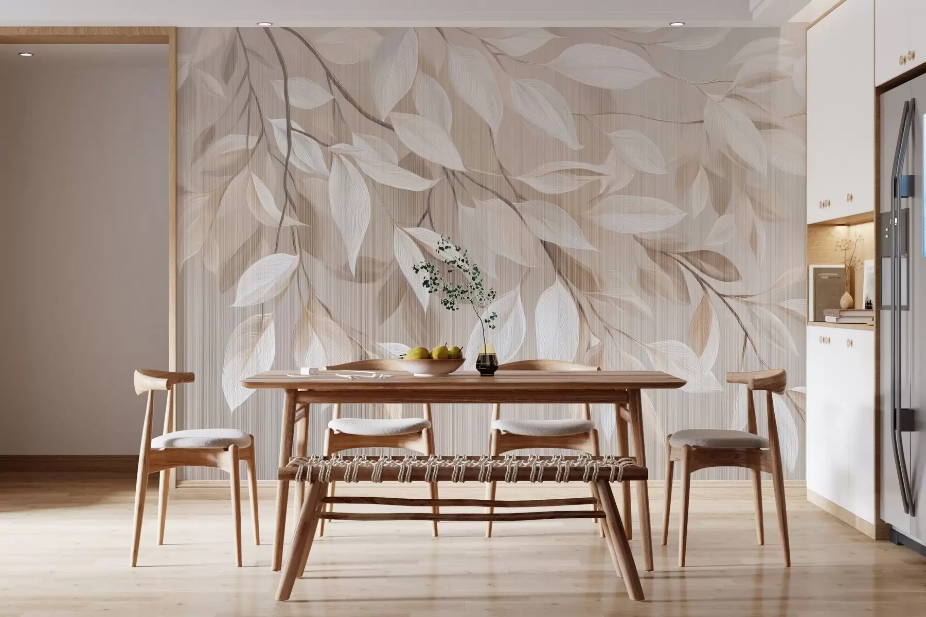 wall murals Hanging tree branch w04903