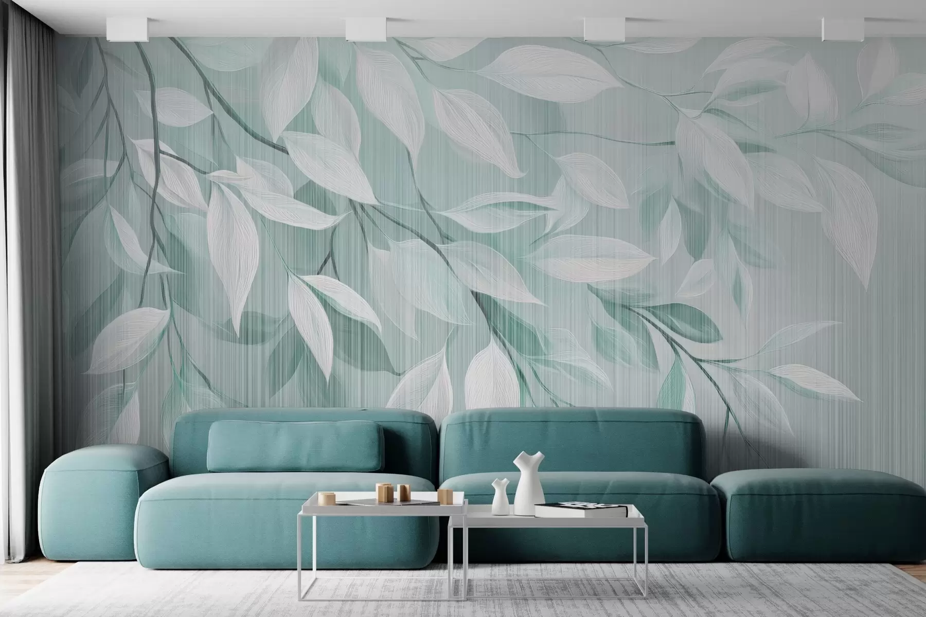 wall murals Hanging tree branch w04903v1