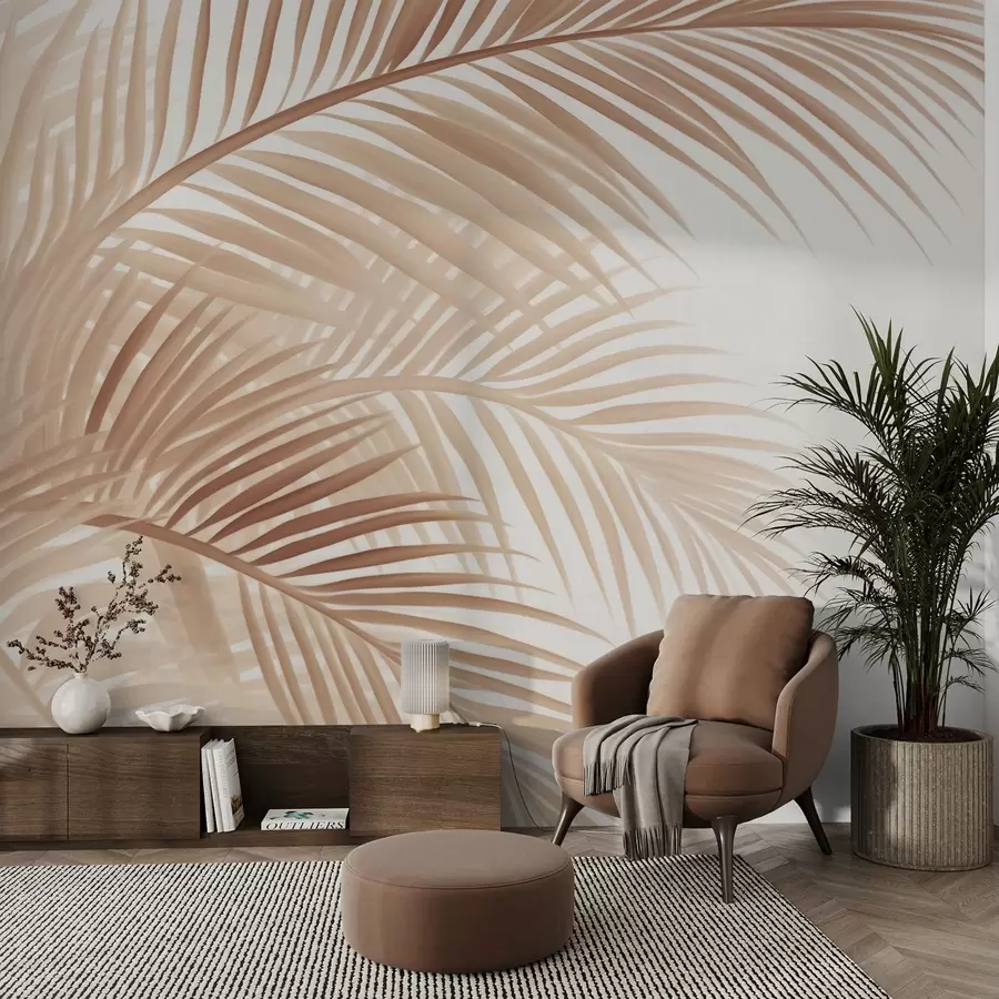 wall murals Fern leaves w04884