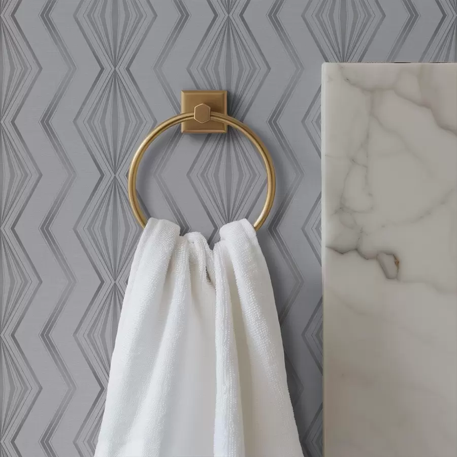 wall murals Light grey diamond geometric pattern a00973v2