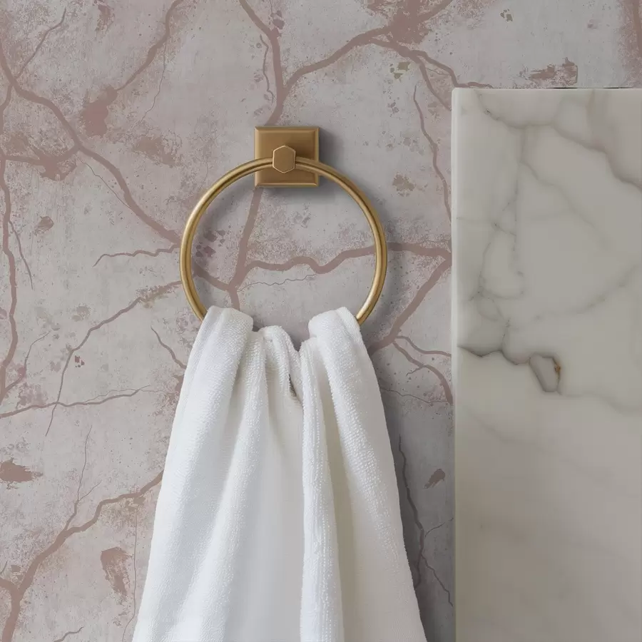 wall murals Light concrete with a lace of pink cracks and spots a00987