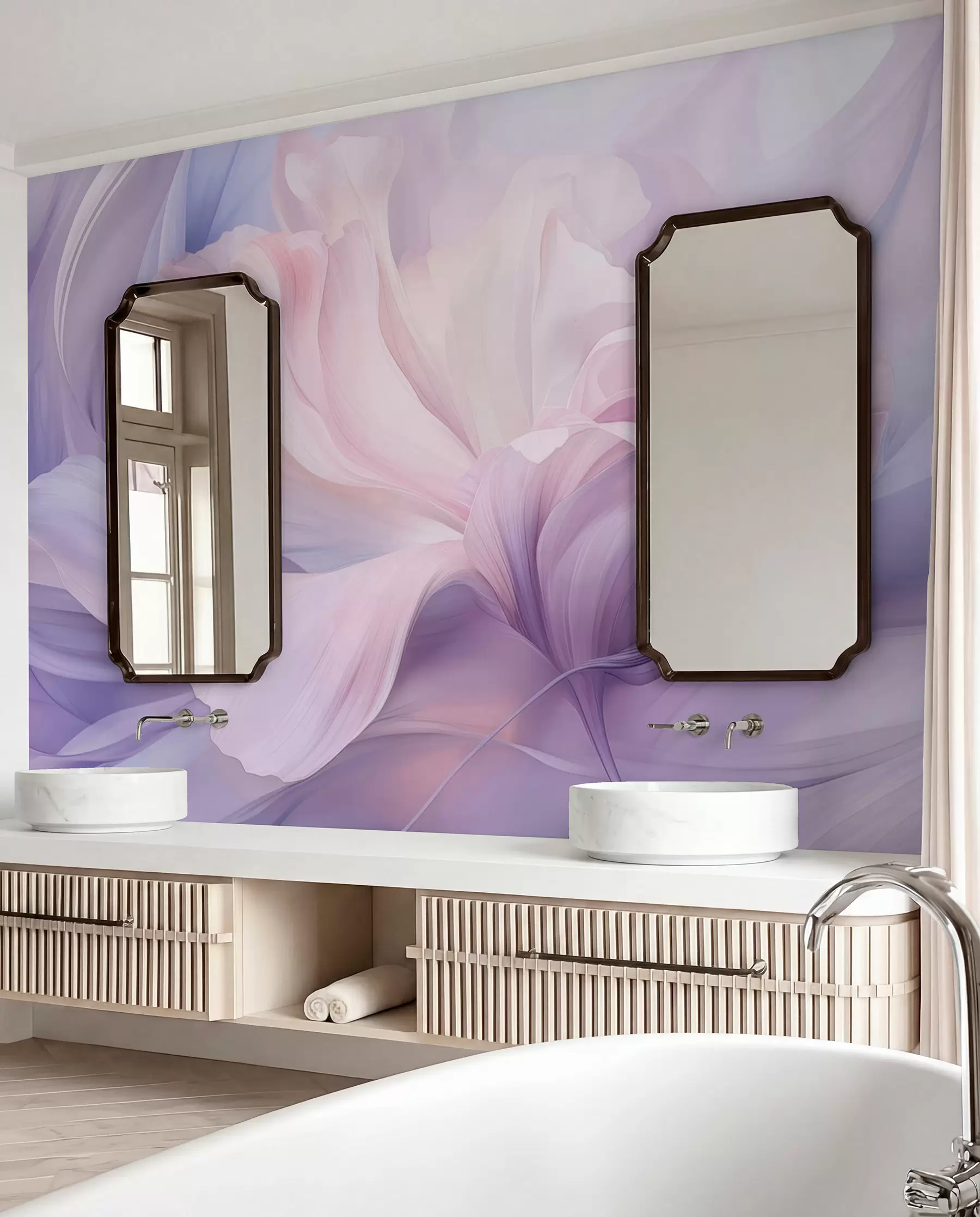 wall murals Lilac Unfolding w09517