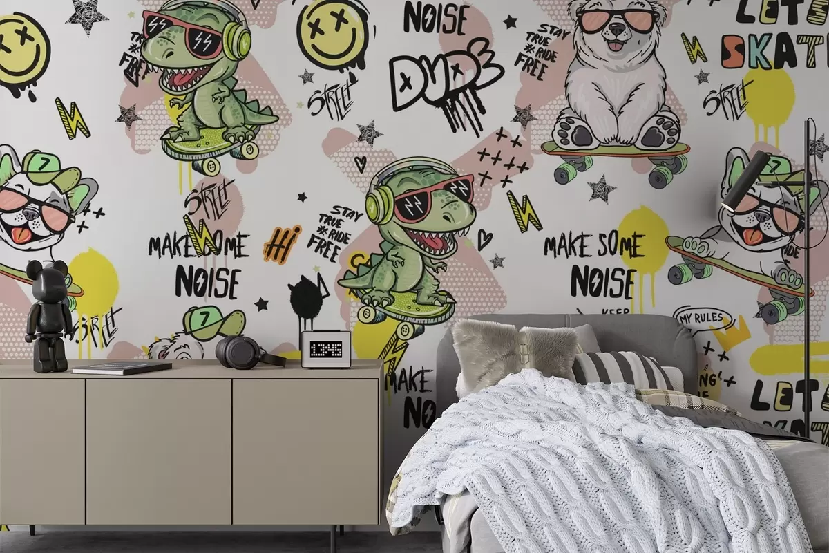 wall murals Fairytale characters w04940