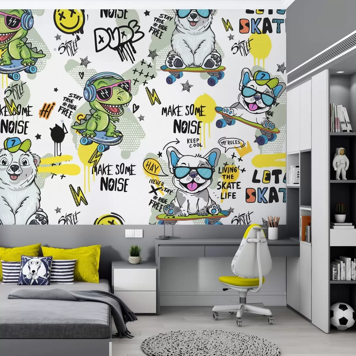 wall murals Fairytale characters w04940v1