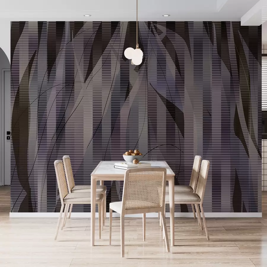 wall murals Intertwining elements w04945v1