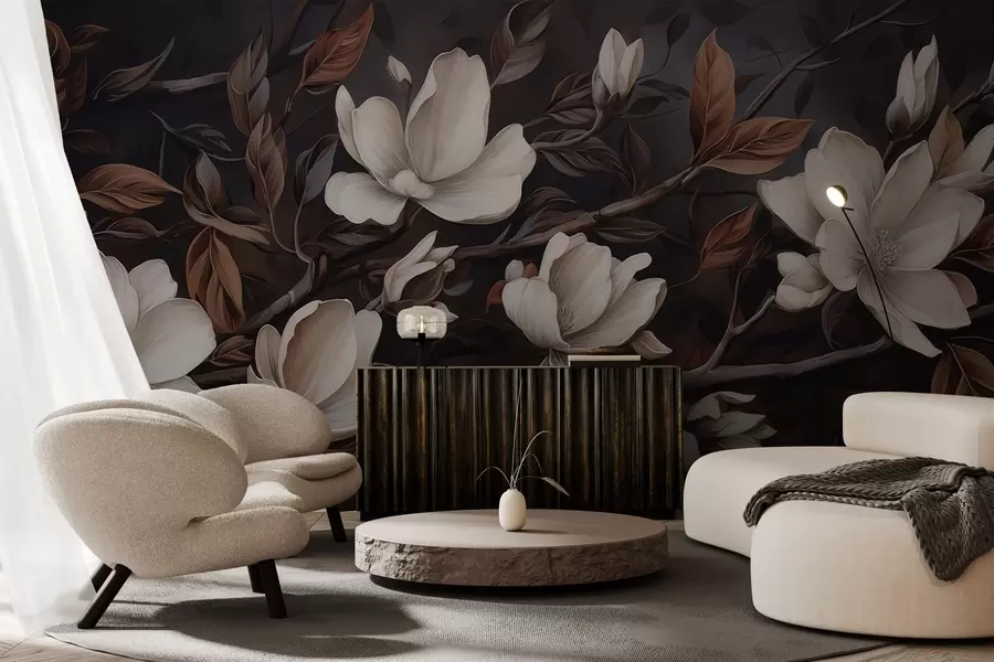 wall murals Elegant tree branch w04950