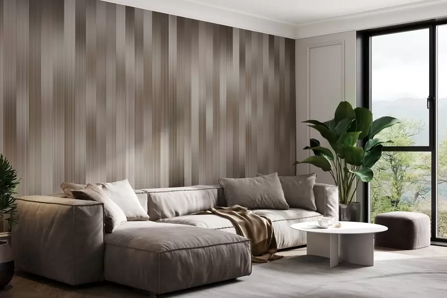 wall murals Harmony of vertical lines w04952v1