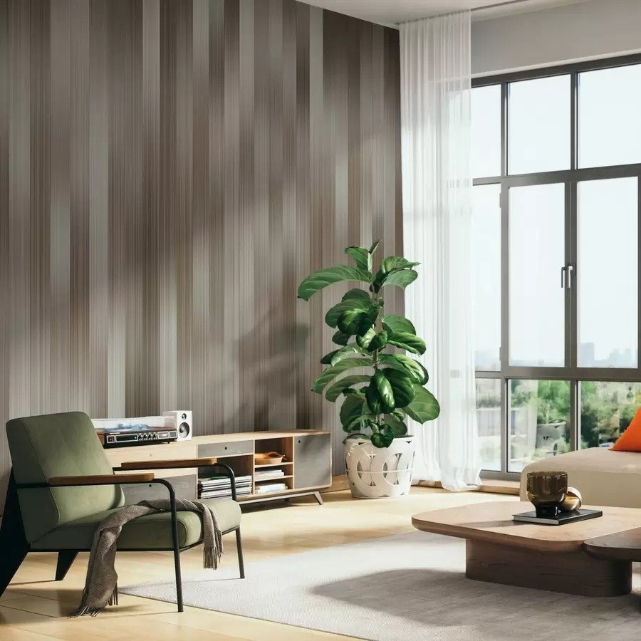 wall murals Harmony of vertical lines w04952v1