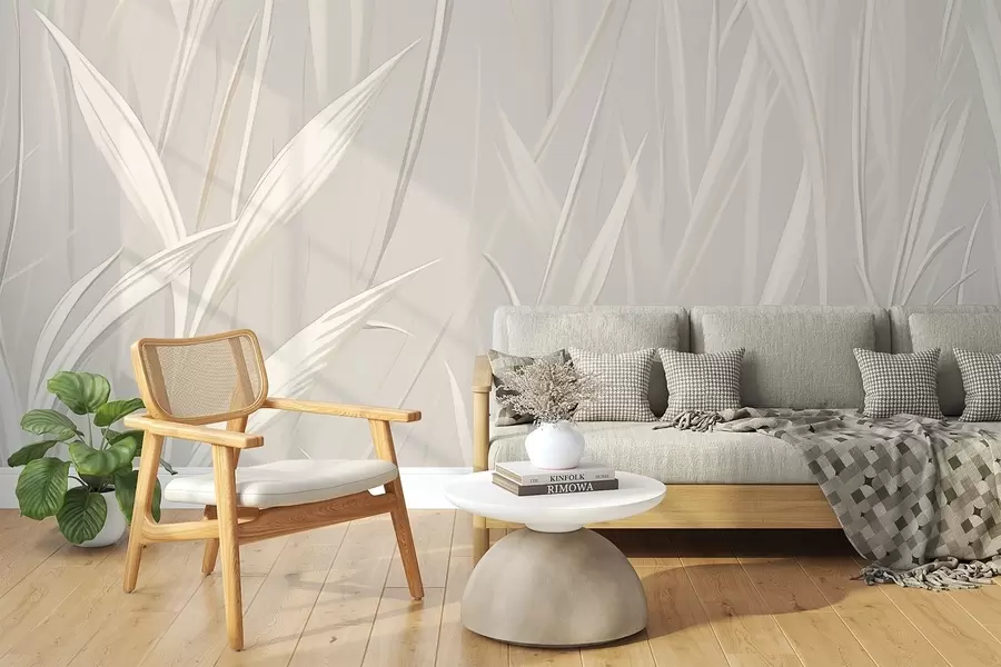 wall murals Abstract grass w04915