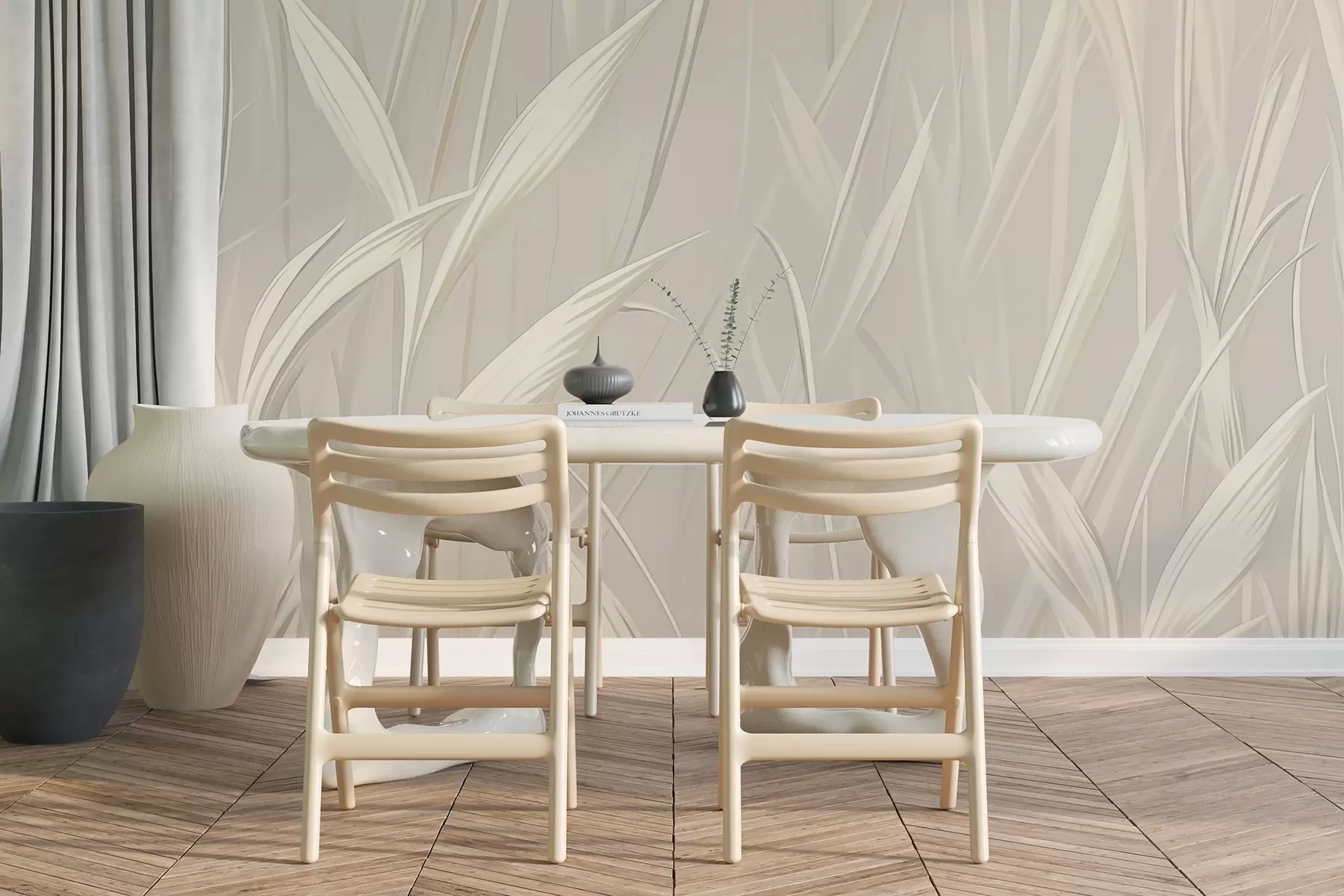 wall murals Abstract grass w04915