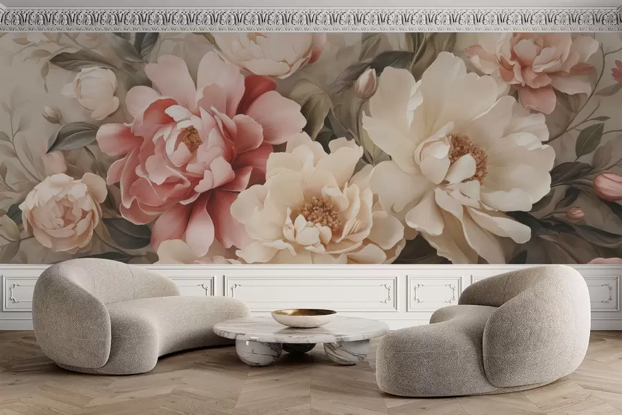 wall murals Flowers in bloom w04977