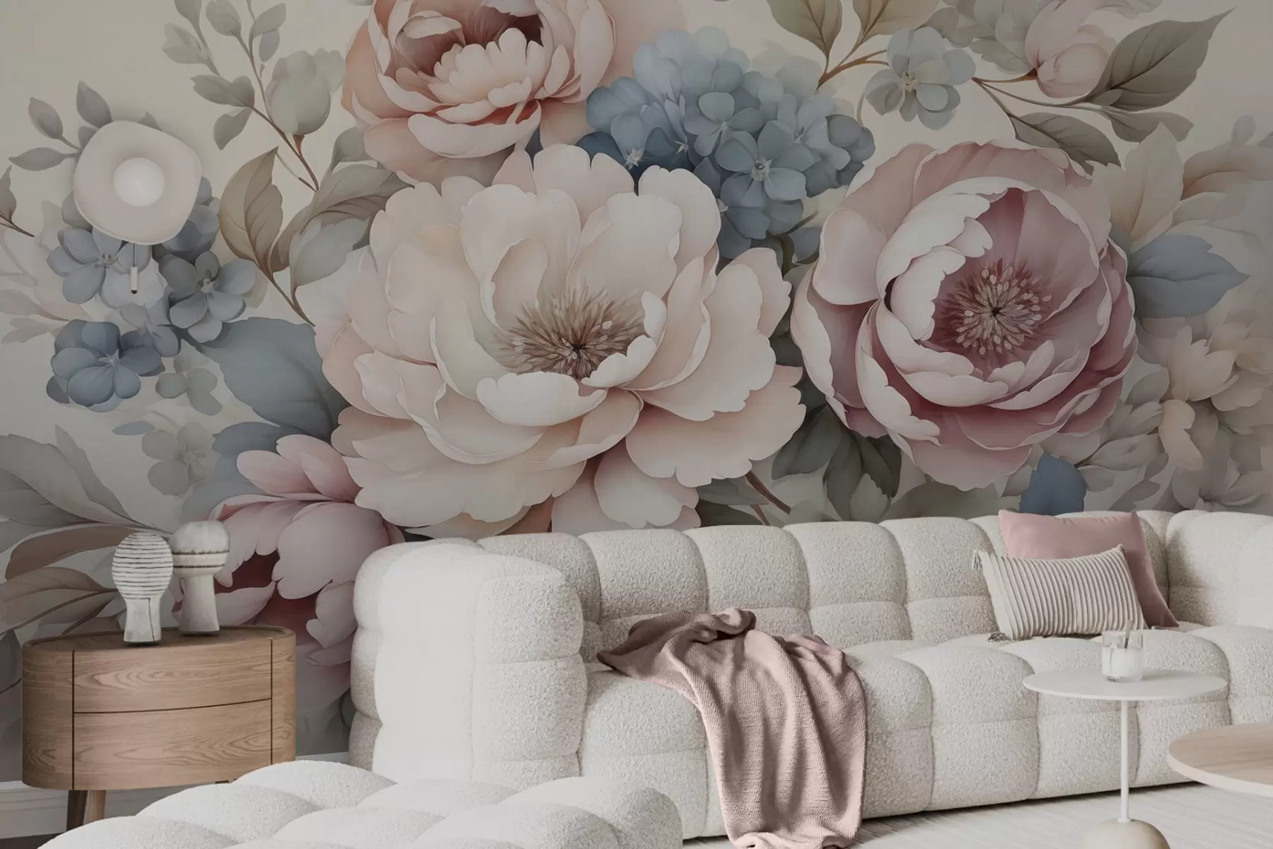wall murals Delicate flowers w04982