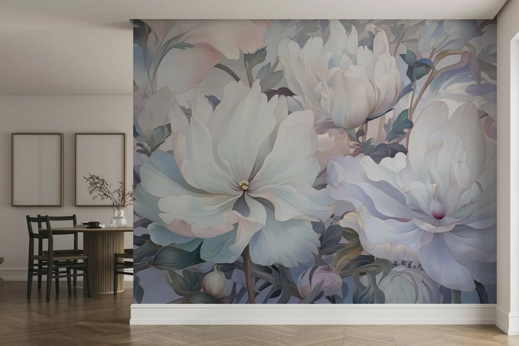 wall murals Floral symphony w04999