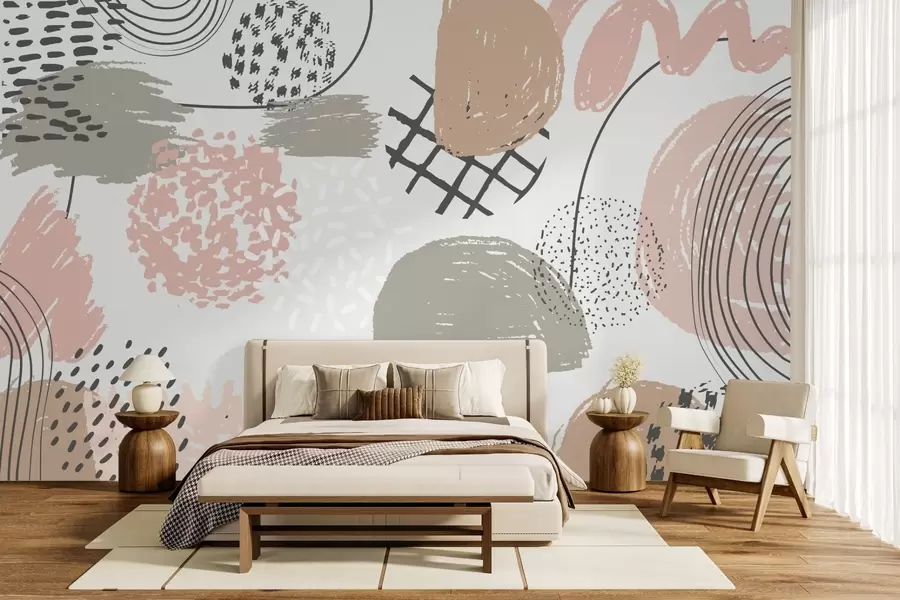 wall murals Abstraction w04912