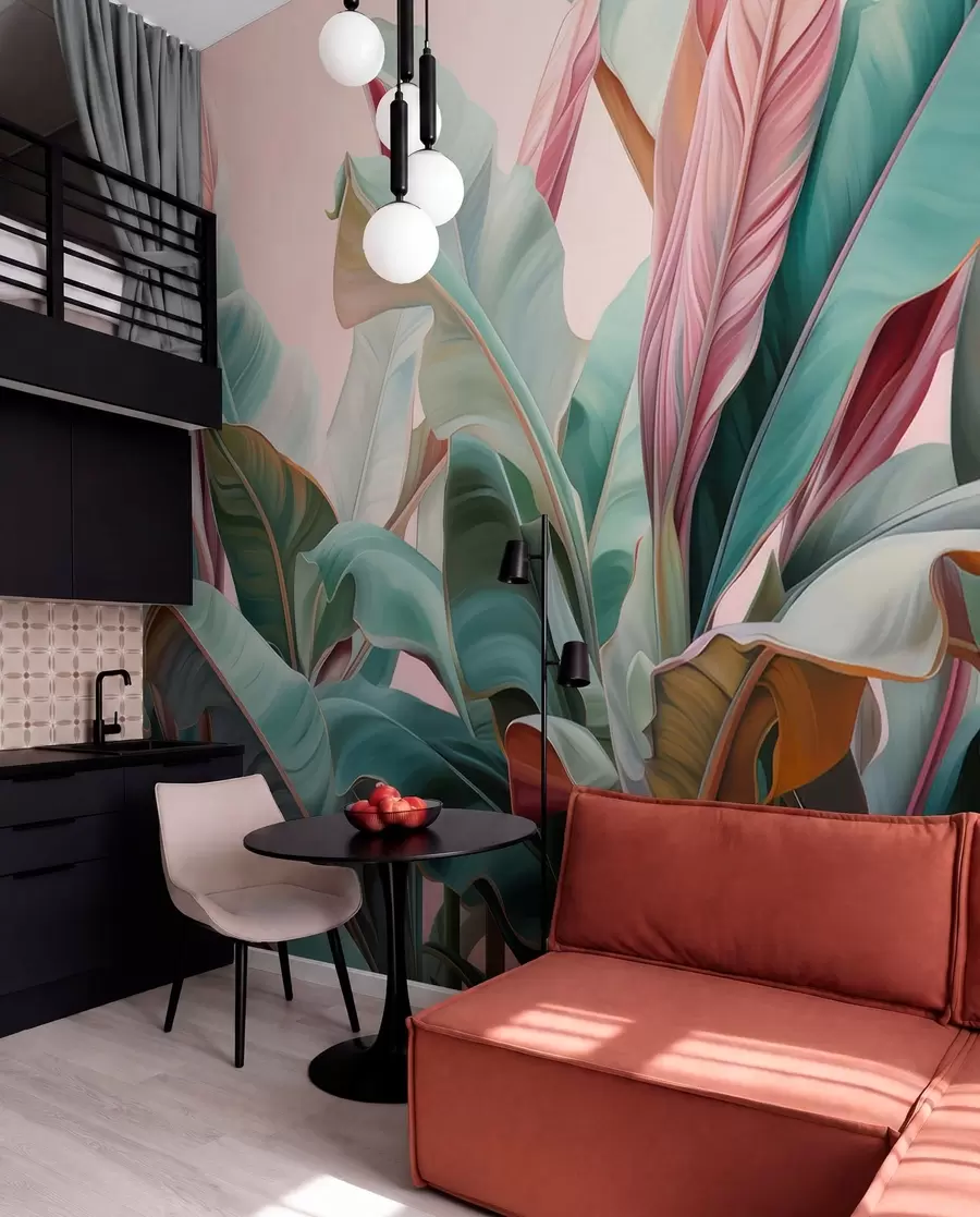 wall murals Botanical Harmony w05009
