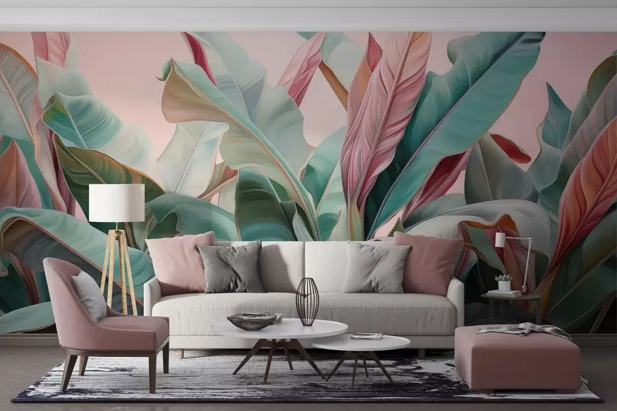 wall murals Botanical Harmony w05009
