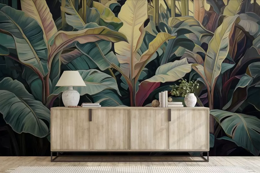wall murals Tropical Tranquility w05013