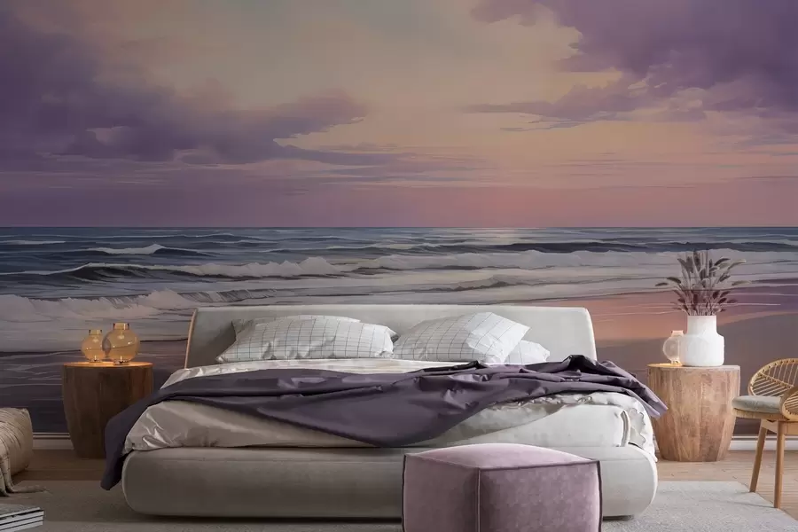 wall murals Evening tide w05001