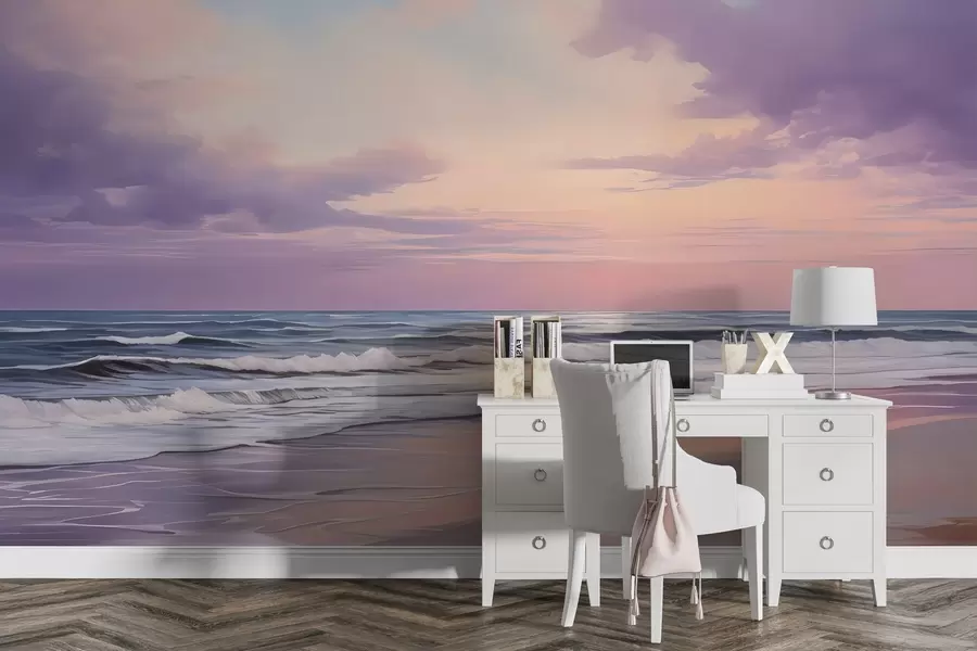 wall murals Evening tide w05001