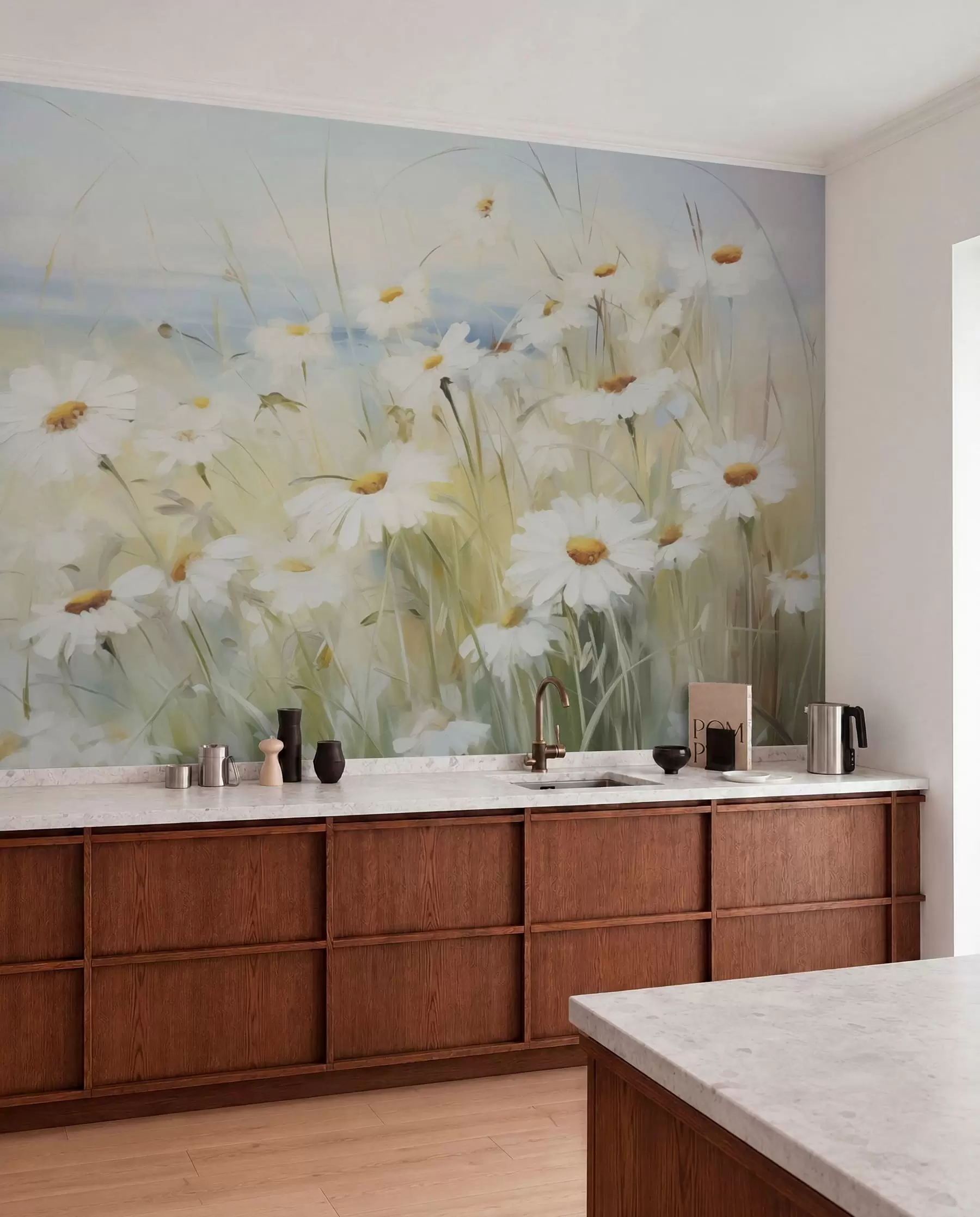 wall murals Flower field w05035