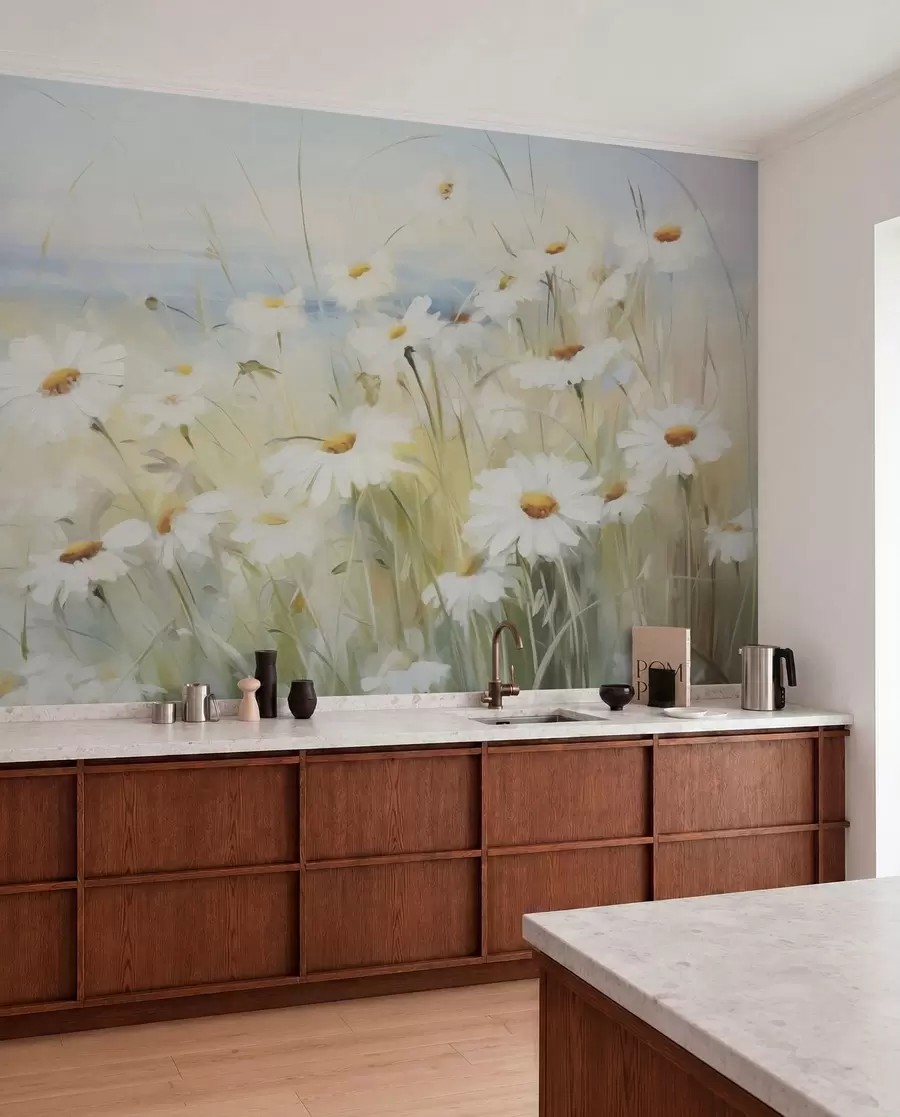 wall murals Flower field w05035