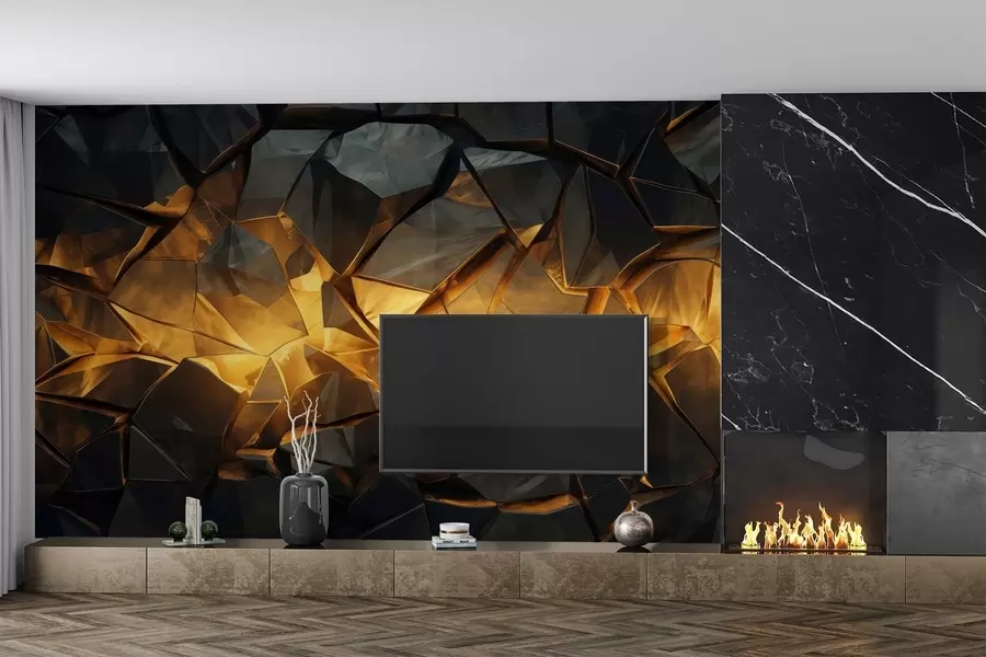 wall murals Watercolor Stone Imitation w05045